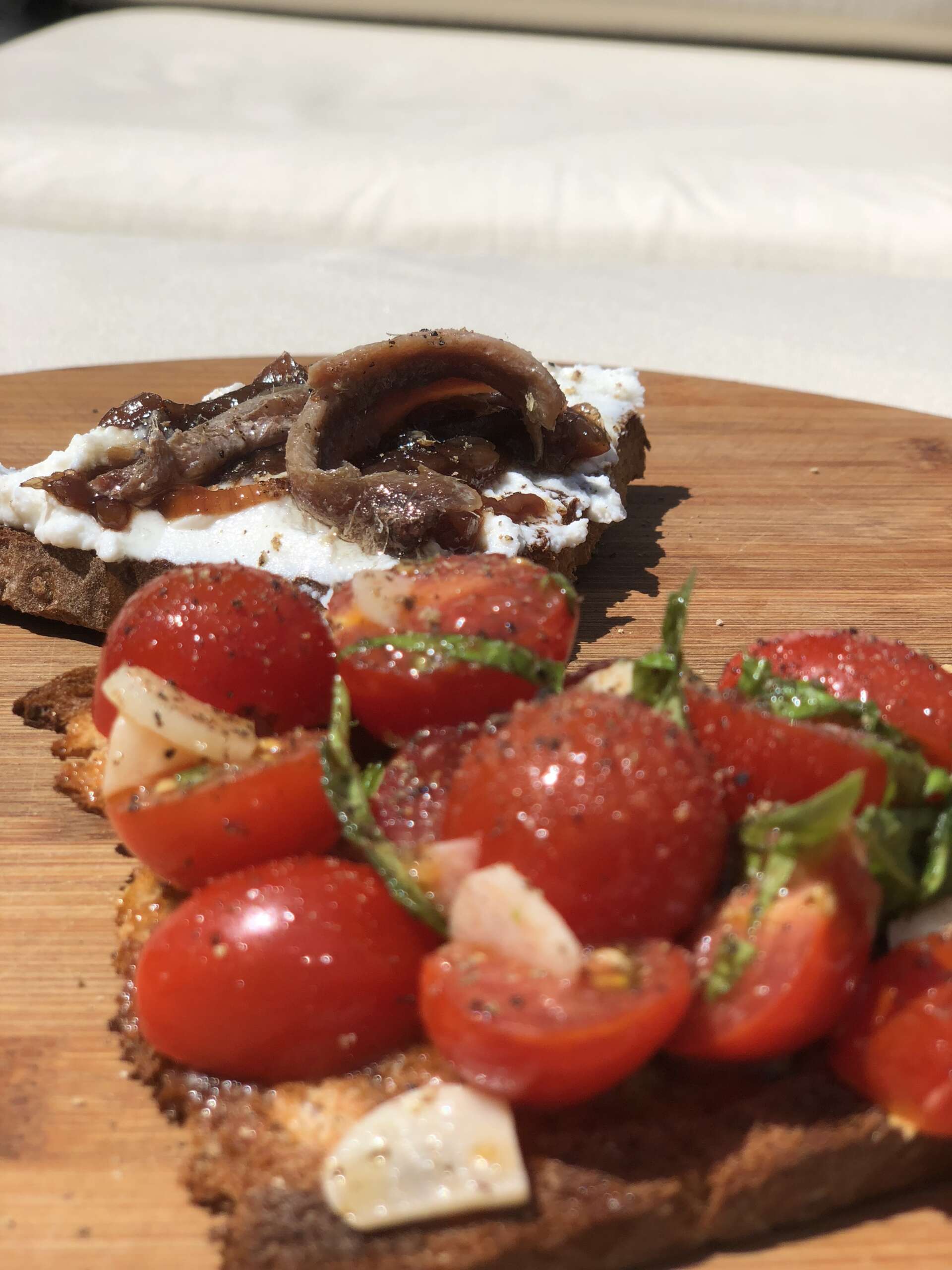 Smaki Toskanii – bruschetta z pomidorkami